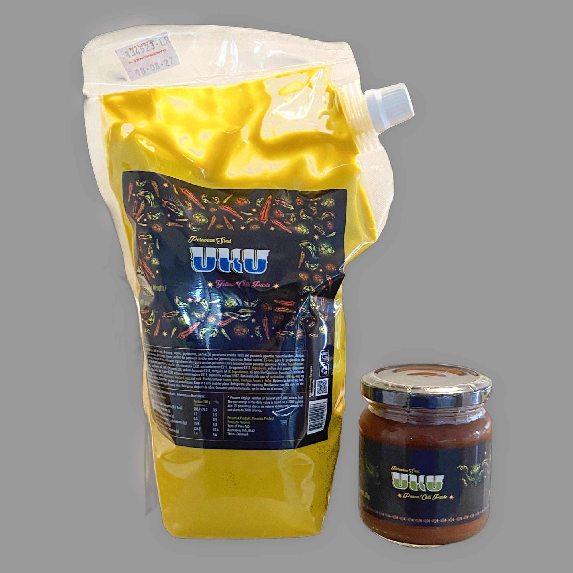 Save! Pack Criollo 2 (1 bag x 1kg amarillo + 1 jug x 205g panca)