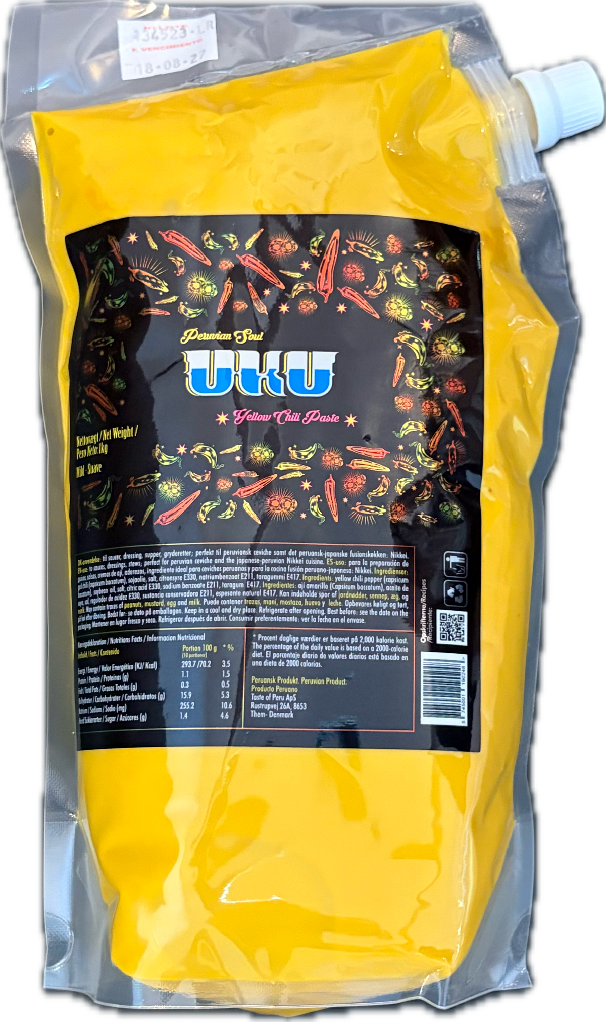 Yellow Chili Paste 1 kg